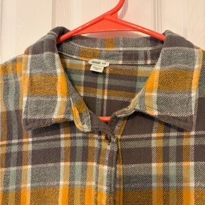 Aerie Multicolor Plaid Shirt